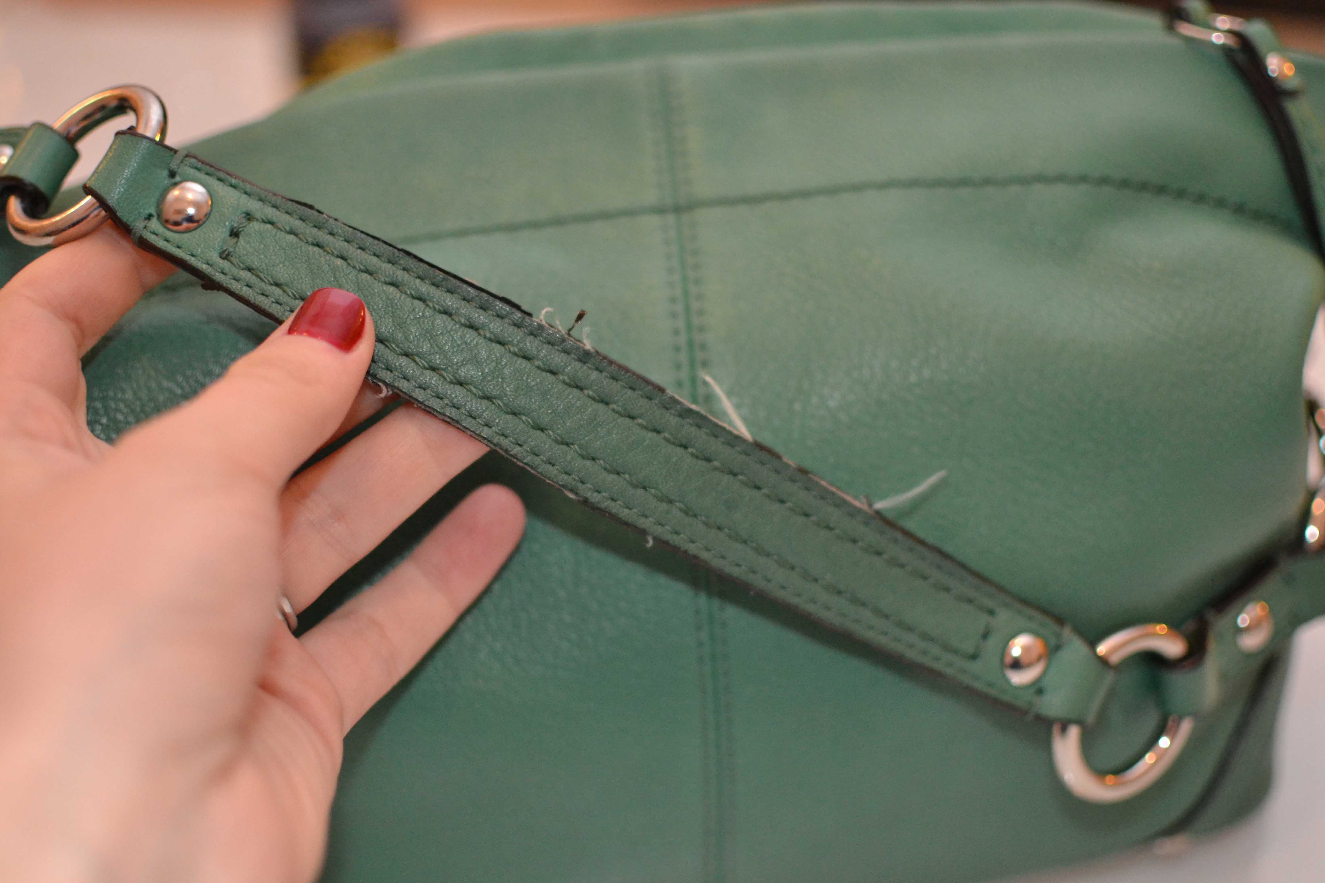 coach bag handle repair