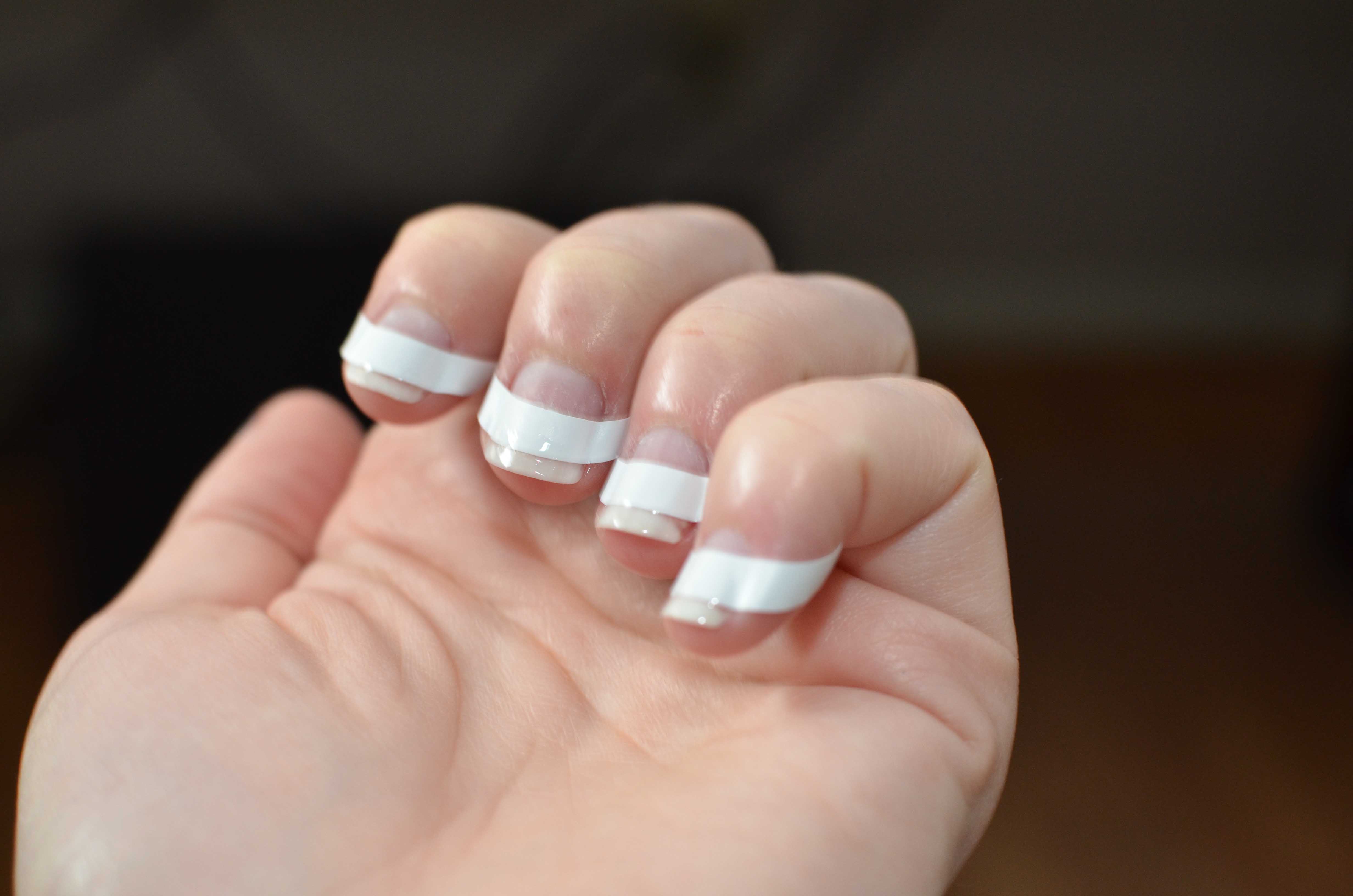 DIY French Tip Nails - wide 5