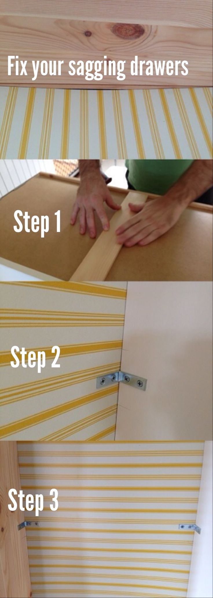 How We Reinforced Our Ikea Drawers Warfieldfamily