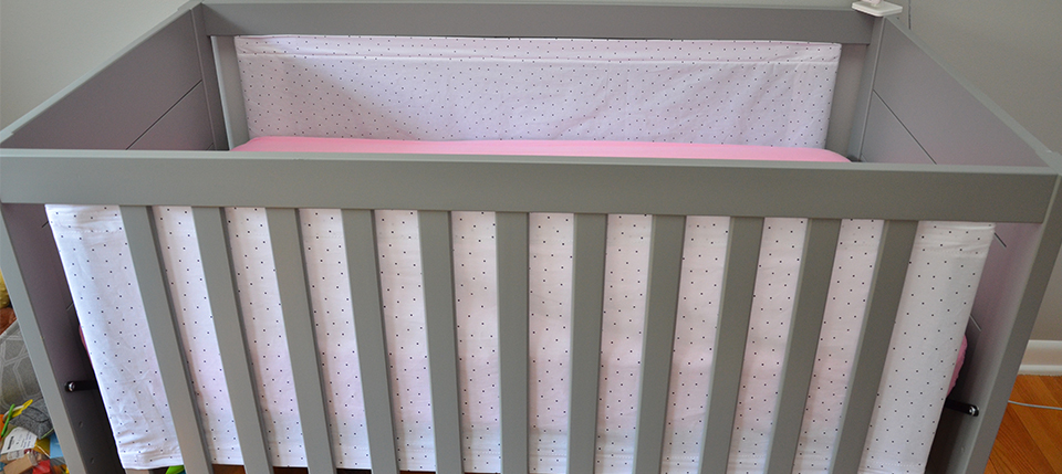 Diy Crib Liner For Solid End Cribs Warfieldfamily